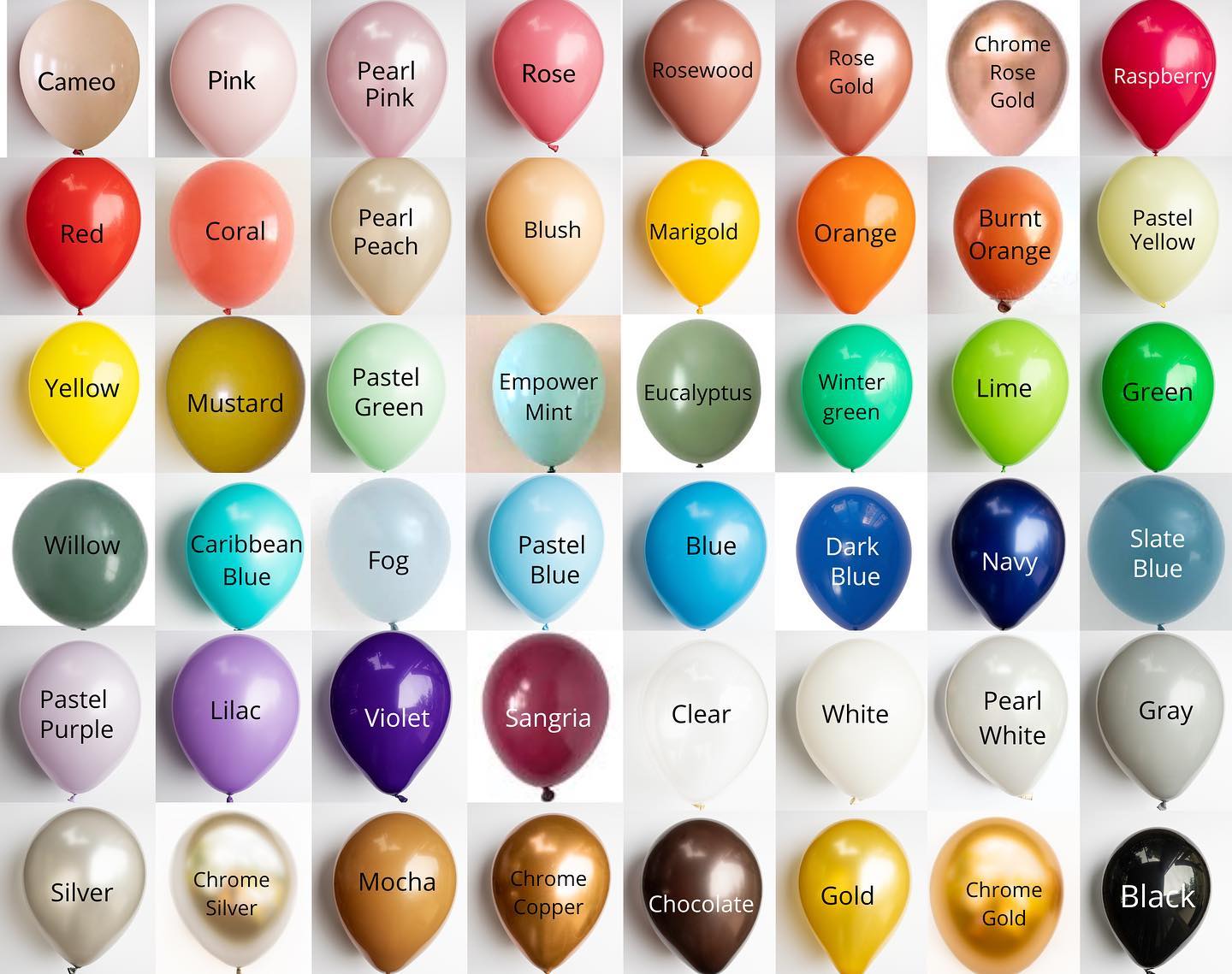 Something Fun - Everyone, meet our color chart. Color...
