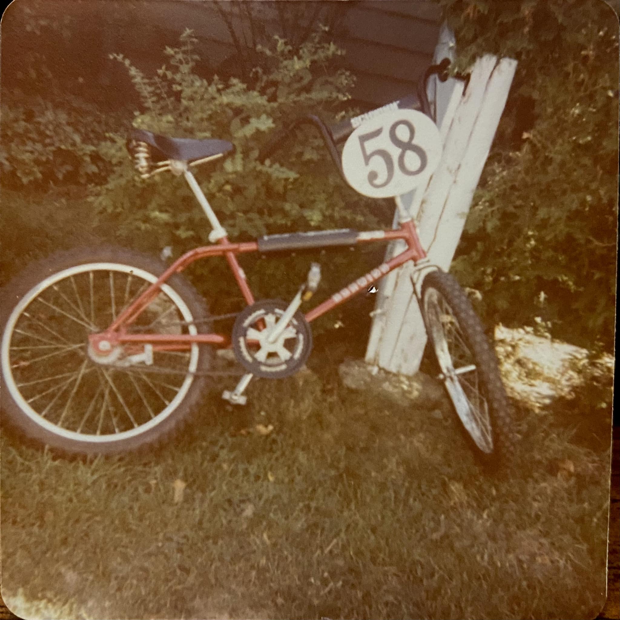 1974 Schwinn Stingray converted to Scrambler style