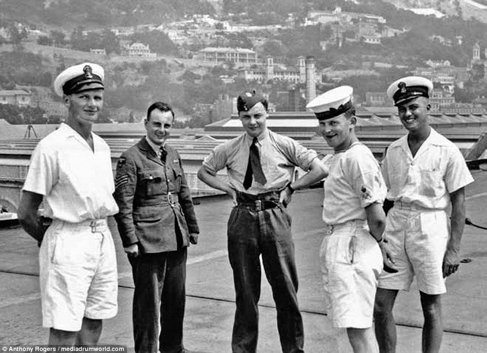 British - Pictured are servicemen in Gibraltar on their way to Malta in ...