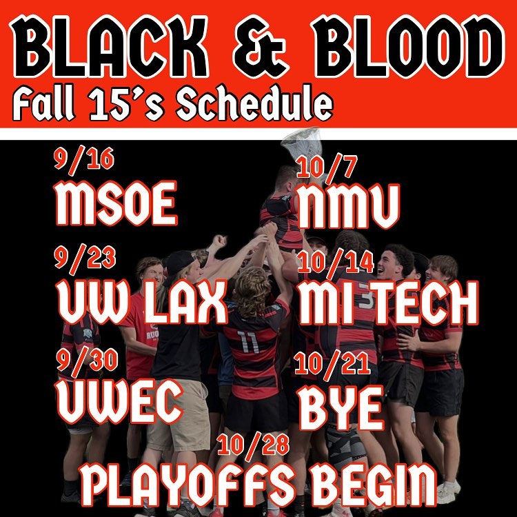 UWSP Men's Rugby The Black and Blood
