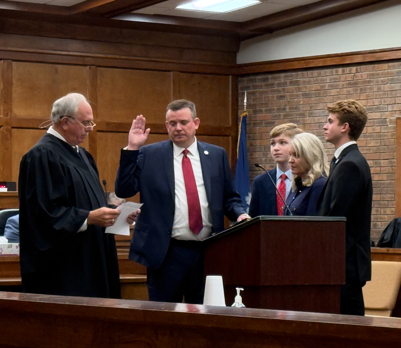 Mary - Congratulations to The Honorable Heath Ruffner on being sworn in ...
