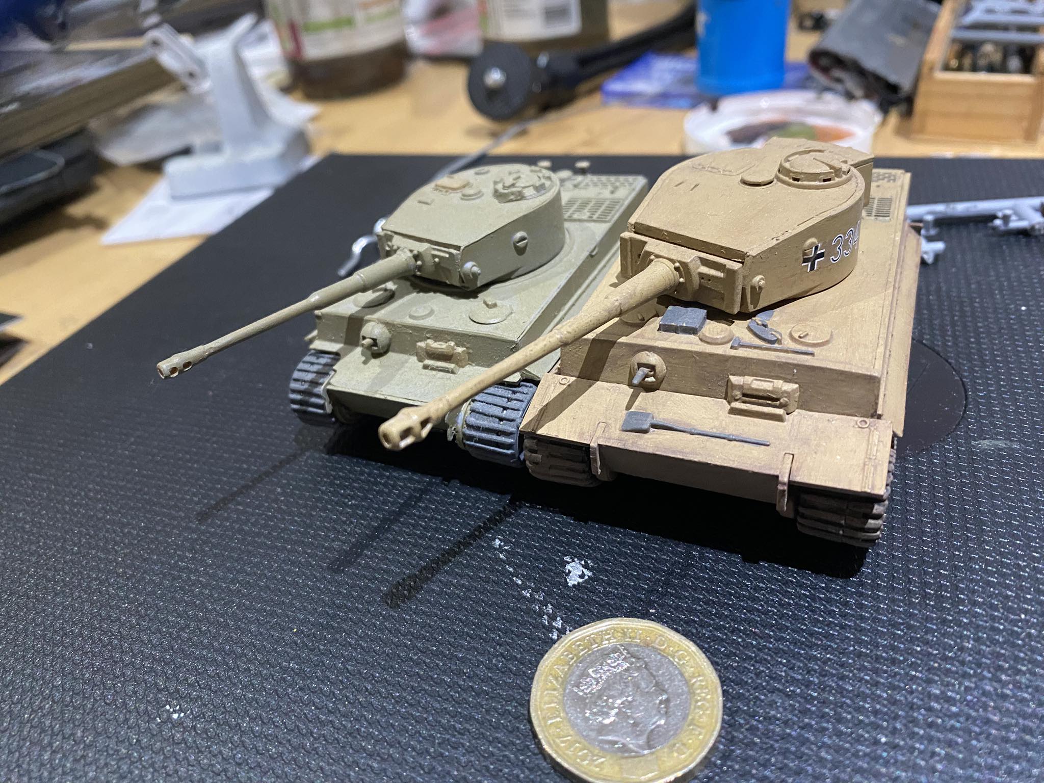 I moaned as I usually do, about 1/76 scale and according to 
