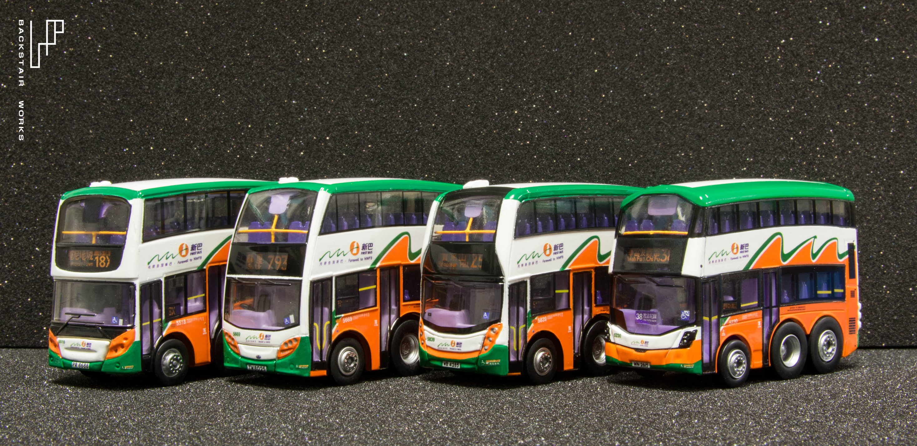 最後七天 Alexander Dennis Enviro500 12M NWFB #5518 PR8688