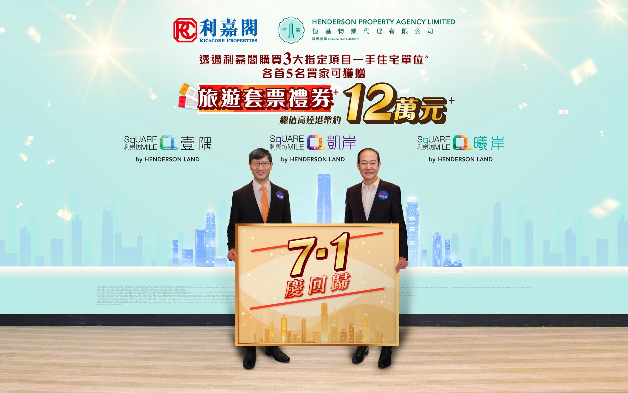利嘉閣 Family - 🎊慶賀回歸🎊 利嘉閣為恒基利奧坊3大指定項目一手住宅單位^買家送上優惠👍🏻...