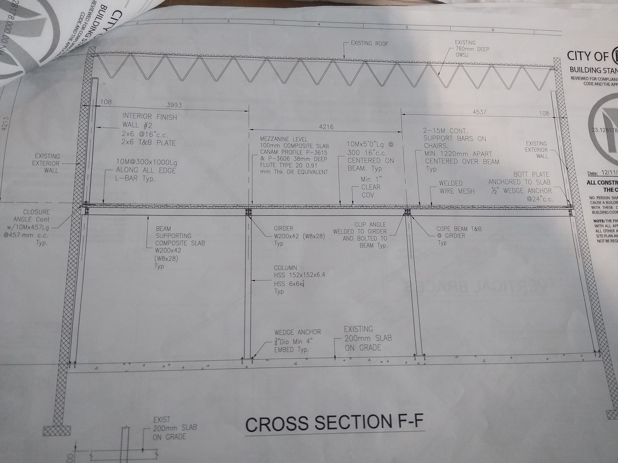 What rebar cage density and spacing design considerations are used