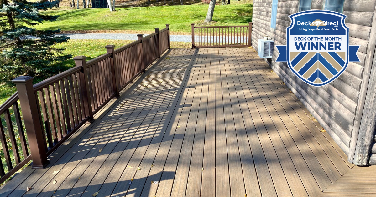 DecksDirect - 🏆 Deck of the Month winner, Craig M. from... | Facebook