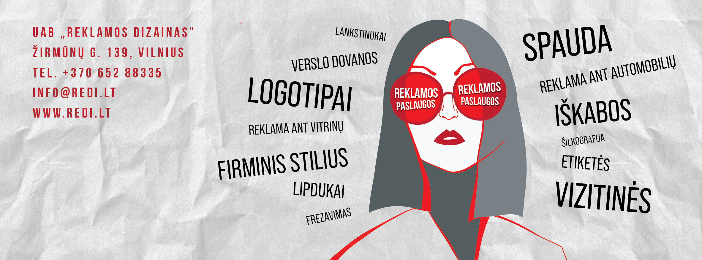 Reklamos dizainas | Vilnius