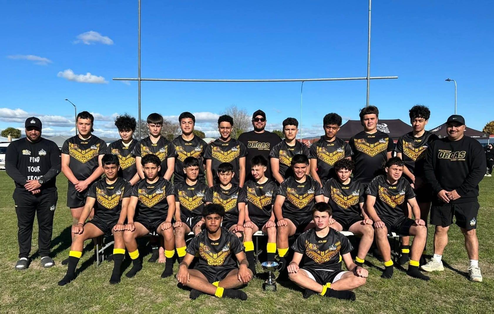 Congratulations to the Orcas u14s Boys... - Wgtn Rugby League | Facebook