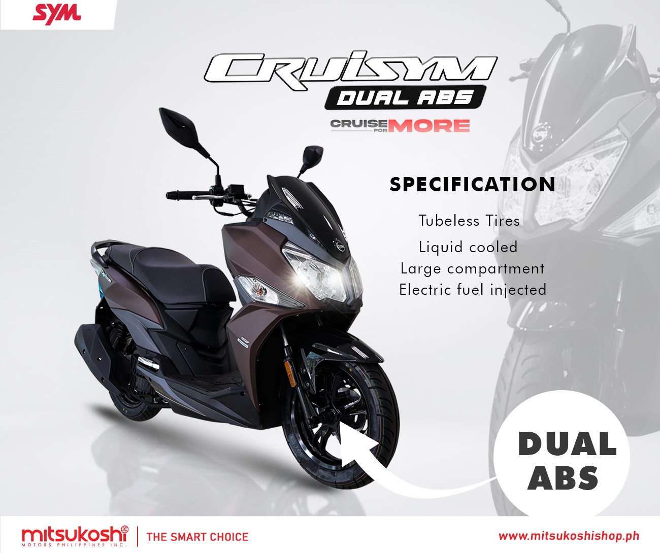 SYM - Experience the perfect blend of comfort and safety with Cruisym ...