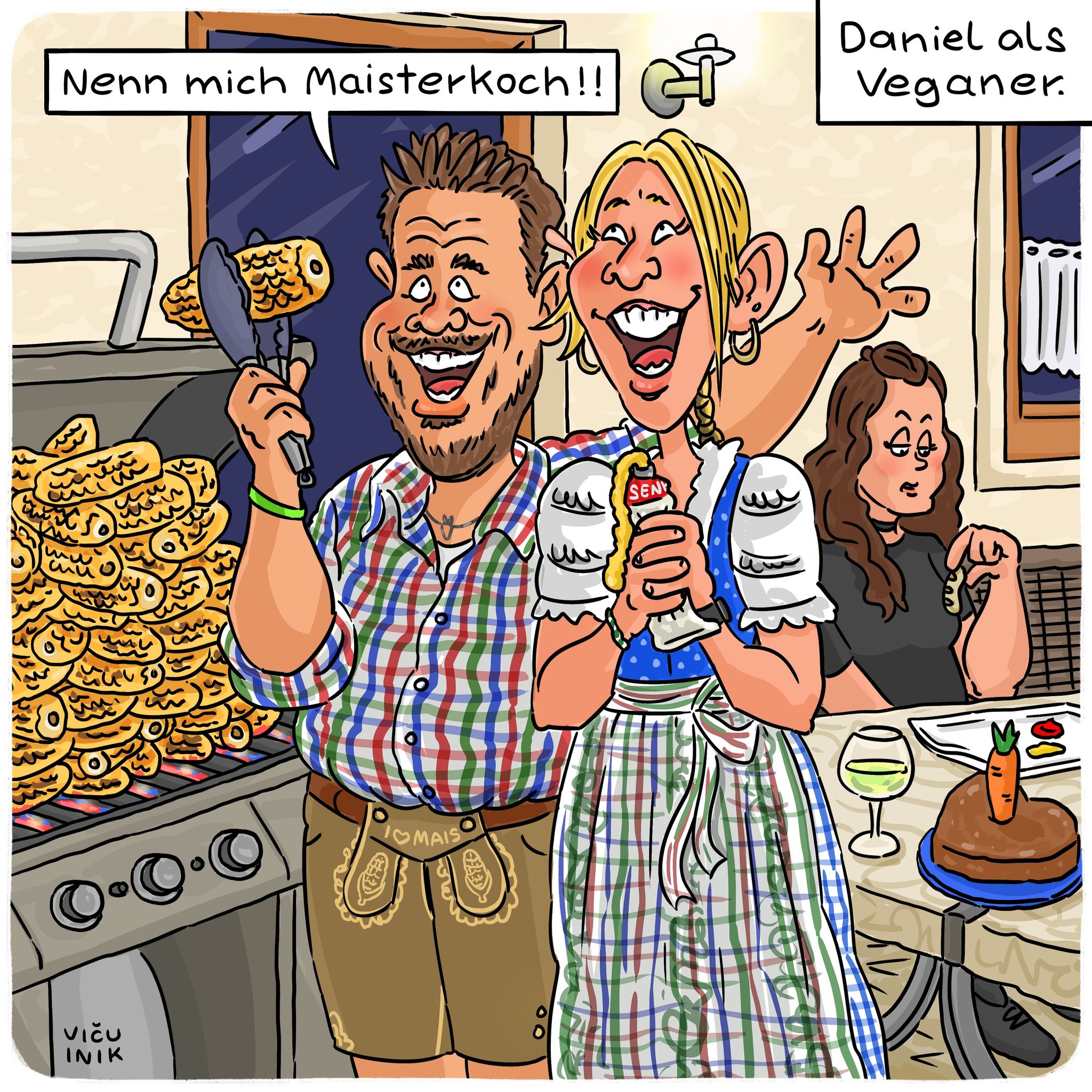 Bauer - Hier ist unser neuer Bauercomic von Daniel, dem Maiskolben ...