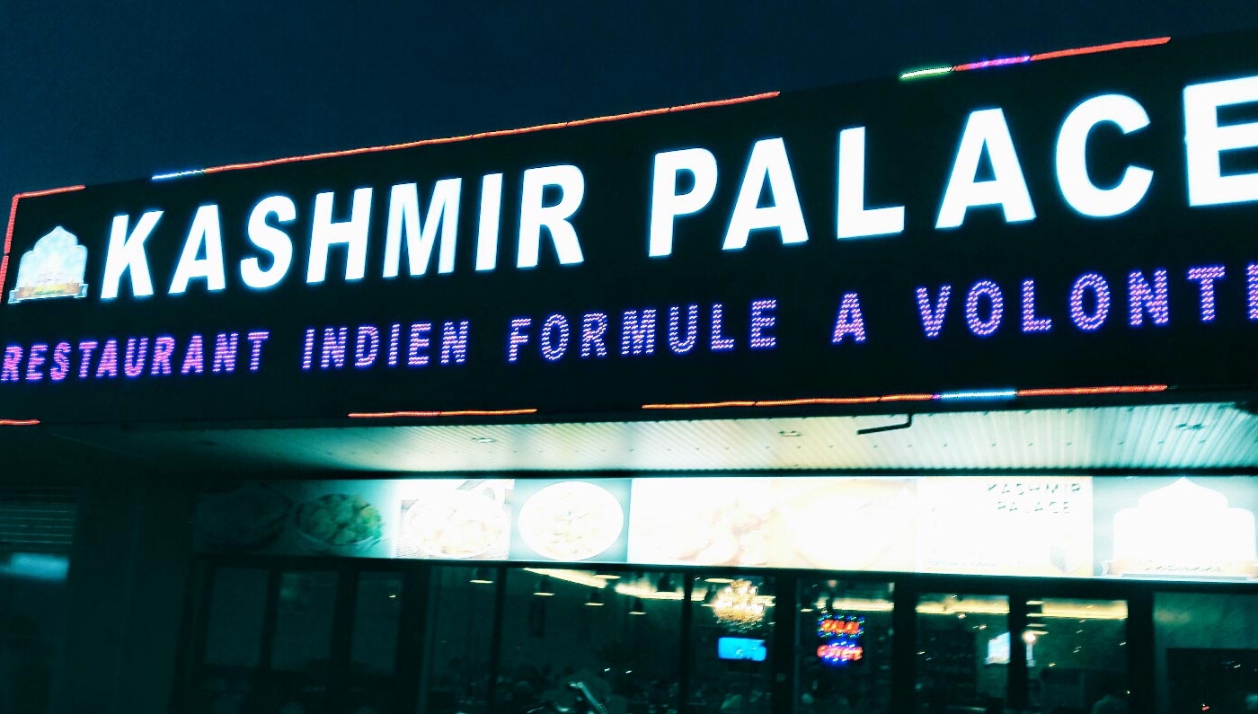 Restaurant Indien Buffet à Volonté Kashmir Palace Gonesse