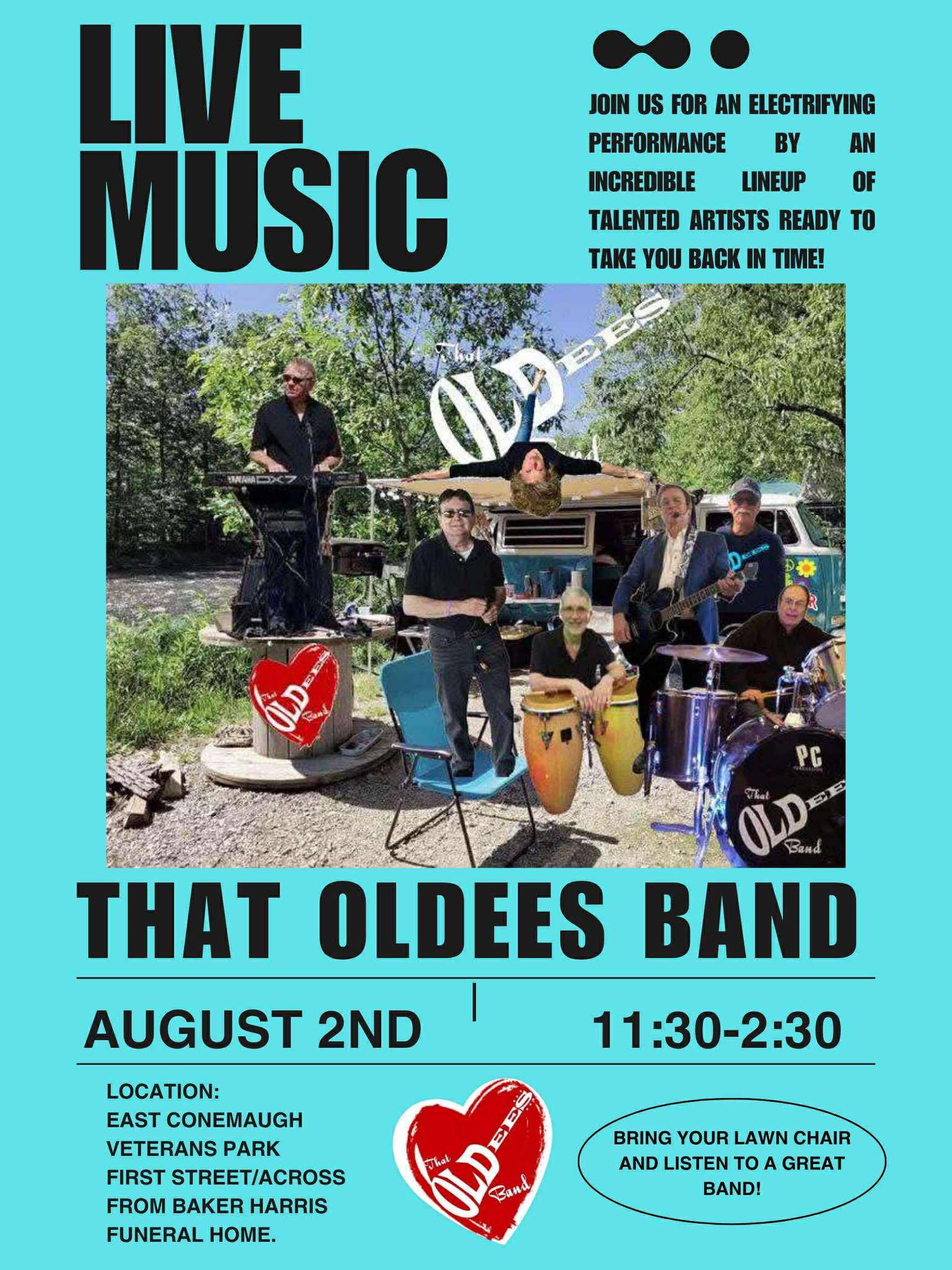 East Conemaugh Community Day Live Oldees