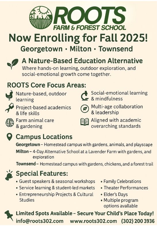ROOTS - 🌿 Now Enrolling for School Year 2025-2026! ----> LIMITED SPOTS ...