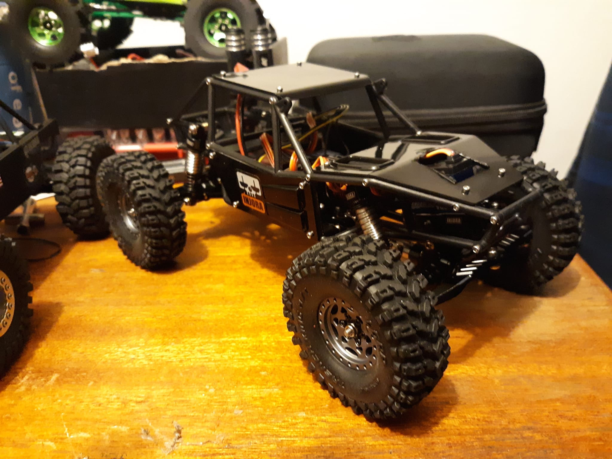 INJORA Rock Tarantula Nylon Buggy Váz/Karosszéria Kit 1/18 TRX4M