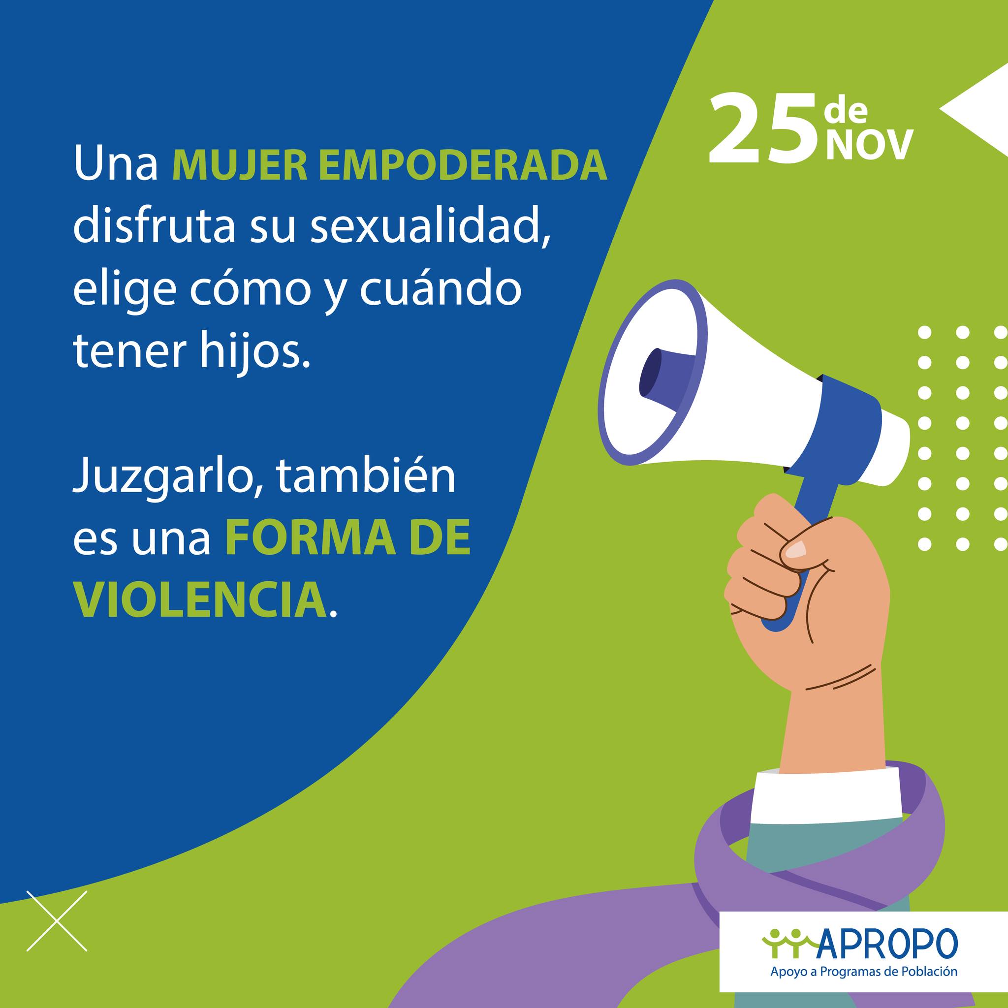 APROPO - 📢📢 NO MÁS VIOLENCIA HACIA LAS MUJERES 📢📢 Las mujeres y las ...