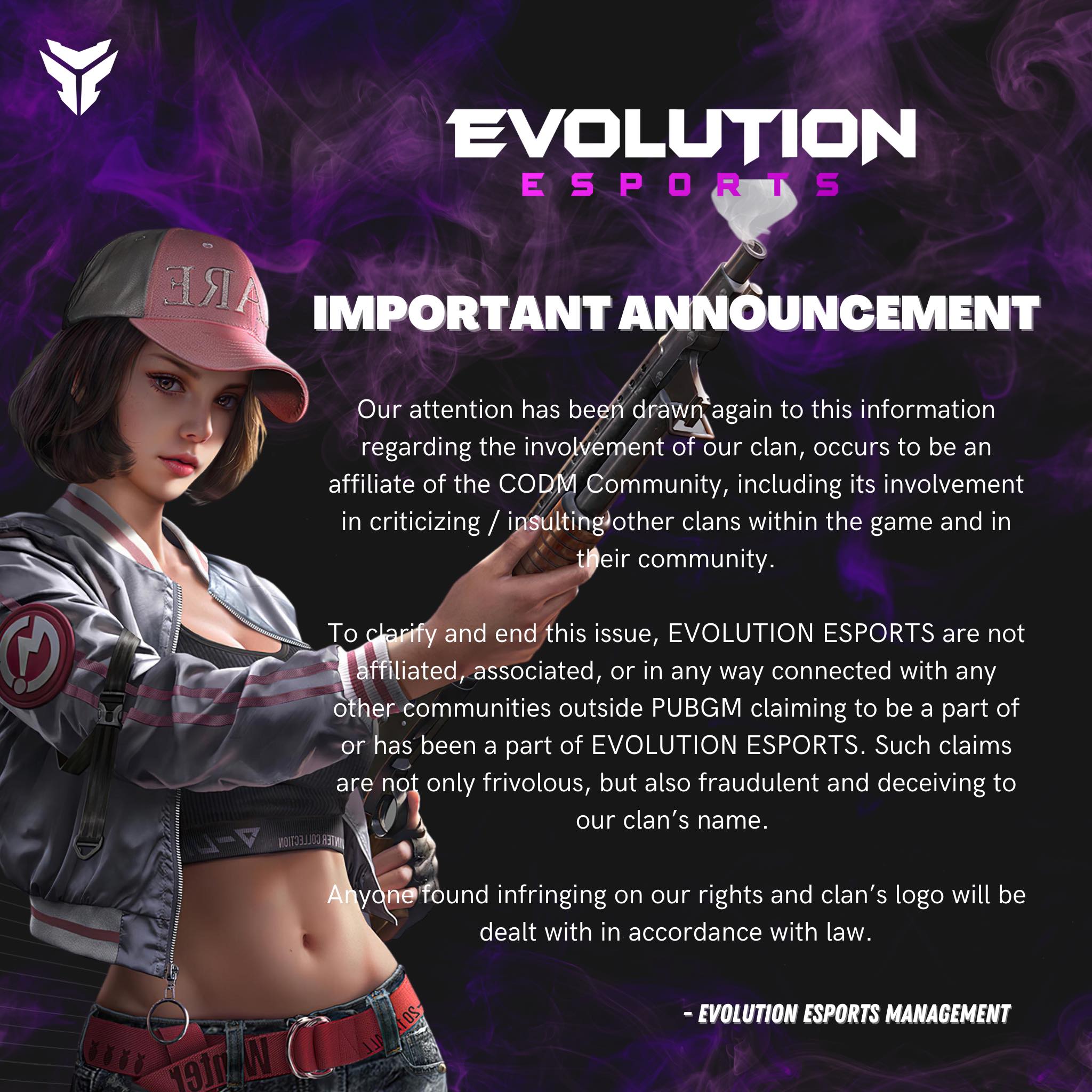 Evolution Esports added a new photo. - Evolution Esports