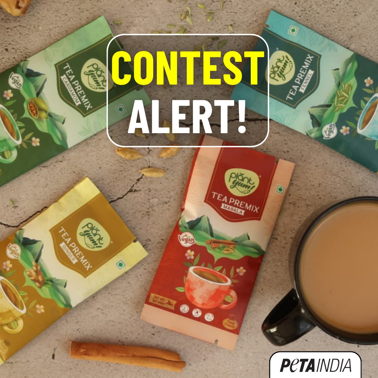 PETA India - Get ready to elevate your tea experience!...