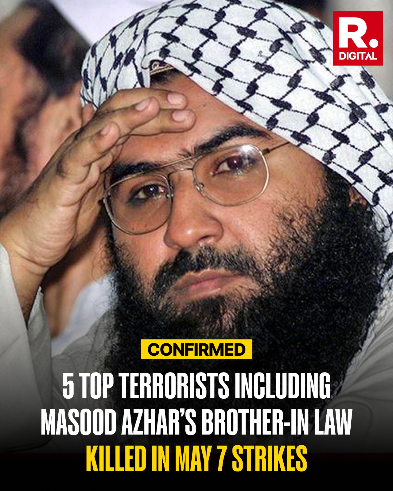 Republic - In the ongoing crackdown on terrorism, Masood Azhar's eldest ...