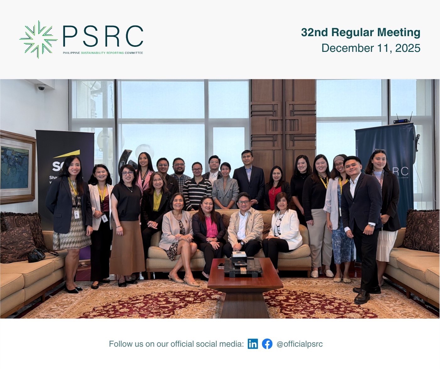 LOOK: The... - Philippine Sustainability Reporting Committee | Facebook