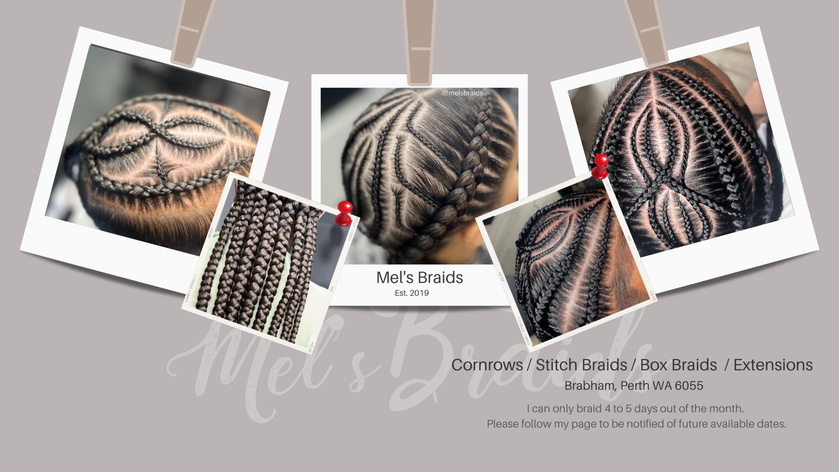 Mel's Braids | Perth WA