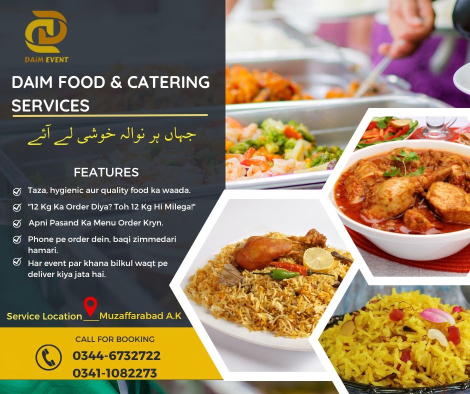 Daim Event Management Service | Muzaffarabad
