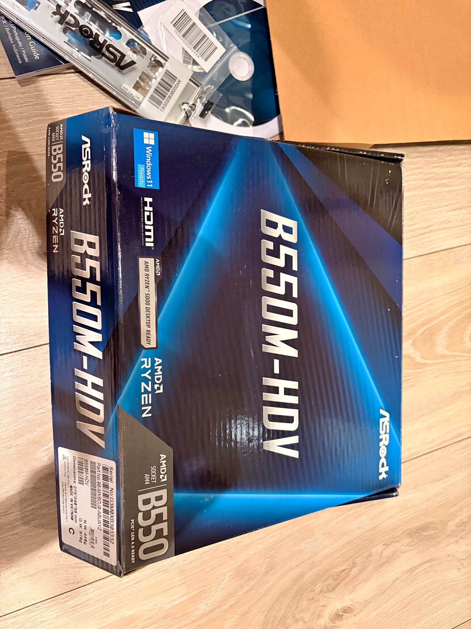 ASRock B550M-HDV Motherboard - Brand New RMA Replacement - Motherboards ...