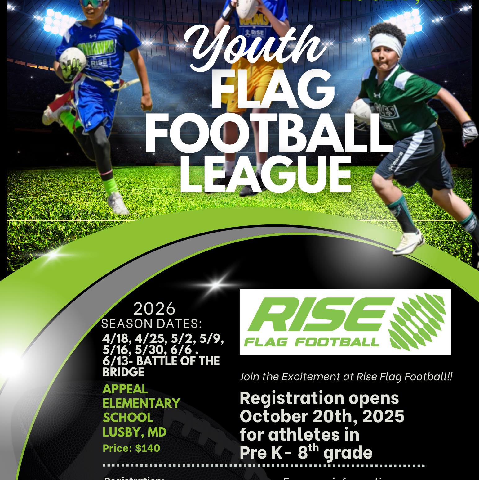 UA RISE Flag | Lusby MD
