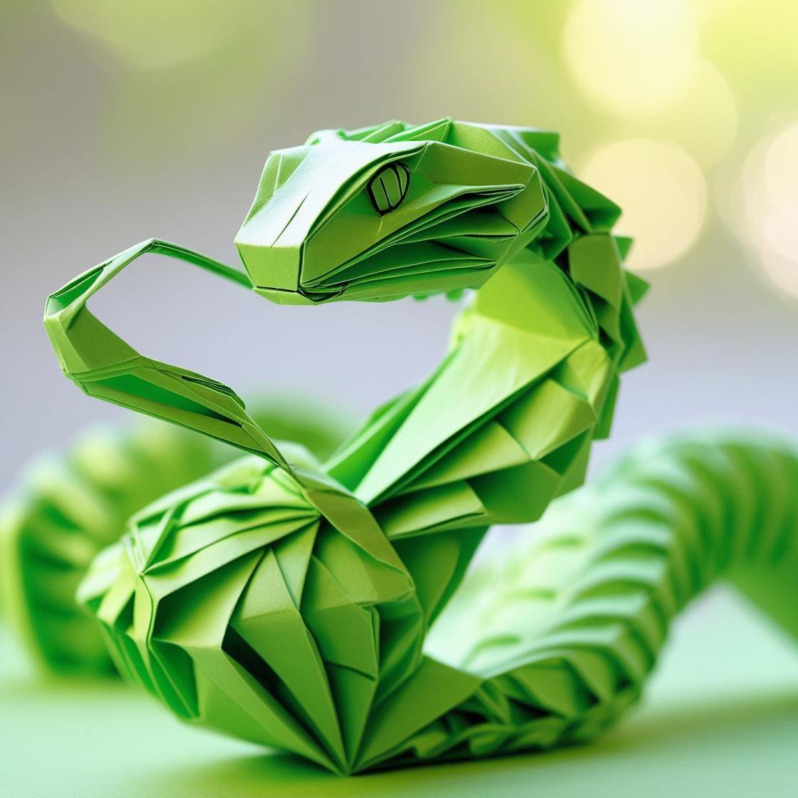 🐍 Step-by-Step Origami Snake Craft... - paper craft ideas | Facebook