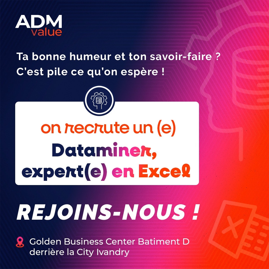 ADM VALUE Recrutement Madagascar