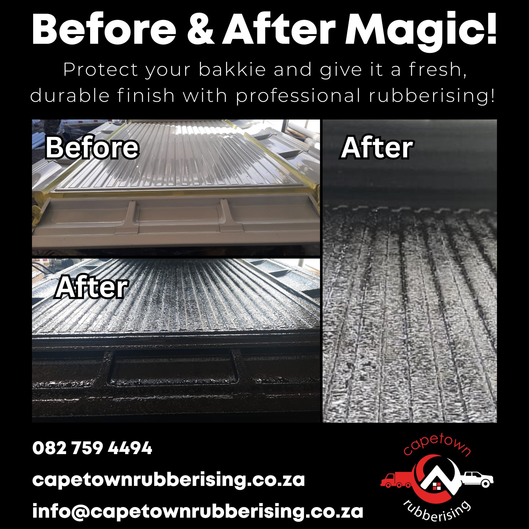 Capetown - 📸 Before & After Magic! Protect your bakkie and give it a ...