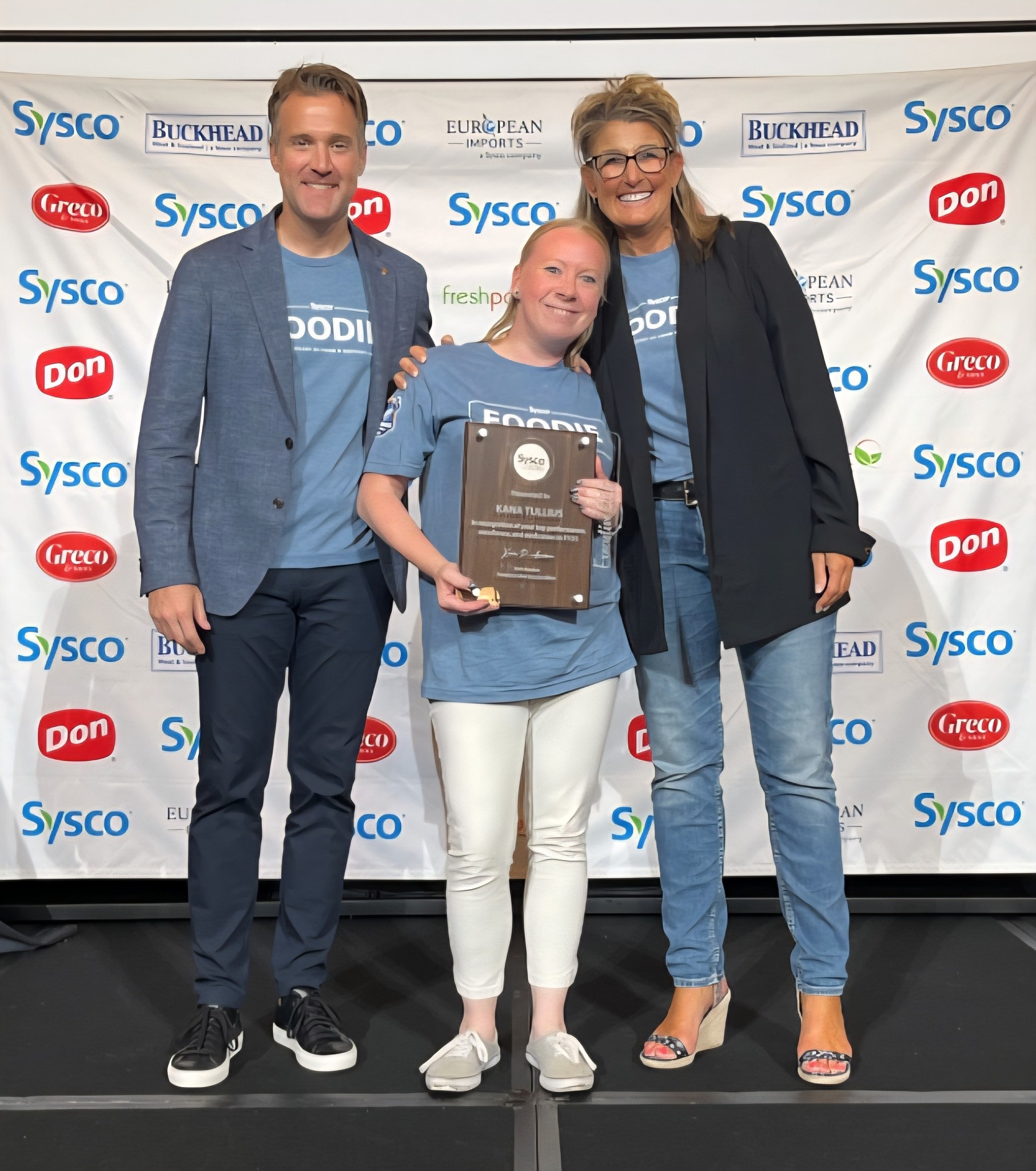 Cater - Congrats to our friend and rep Kana from Sysco who just won a ...