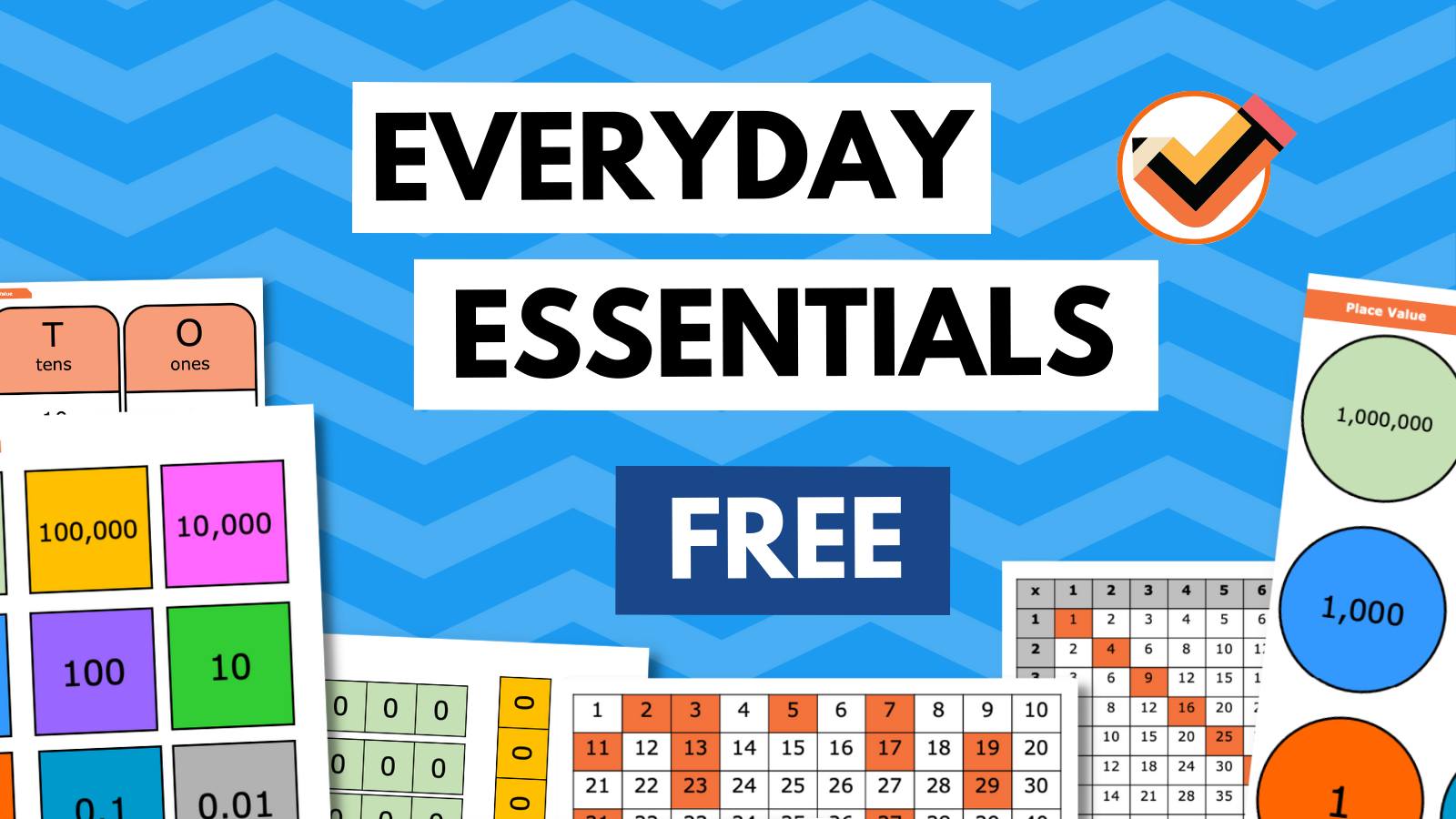 Primary - 💙 🆓 Everyday Essentials 🆓 💙 https://primarymathshub.com ...