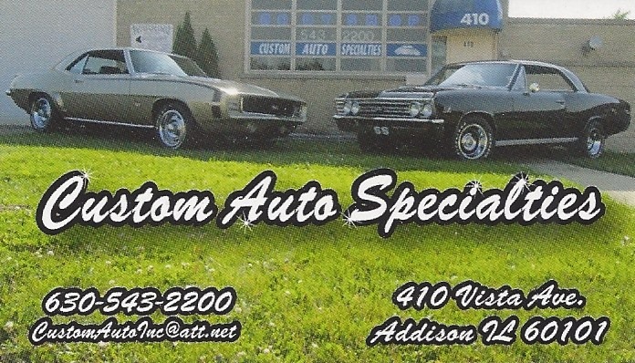 Custom Auto Specialties | Addison IL