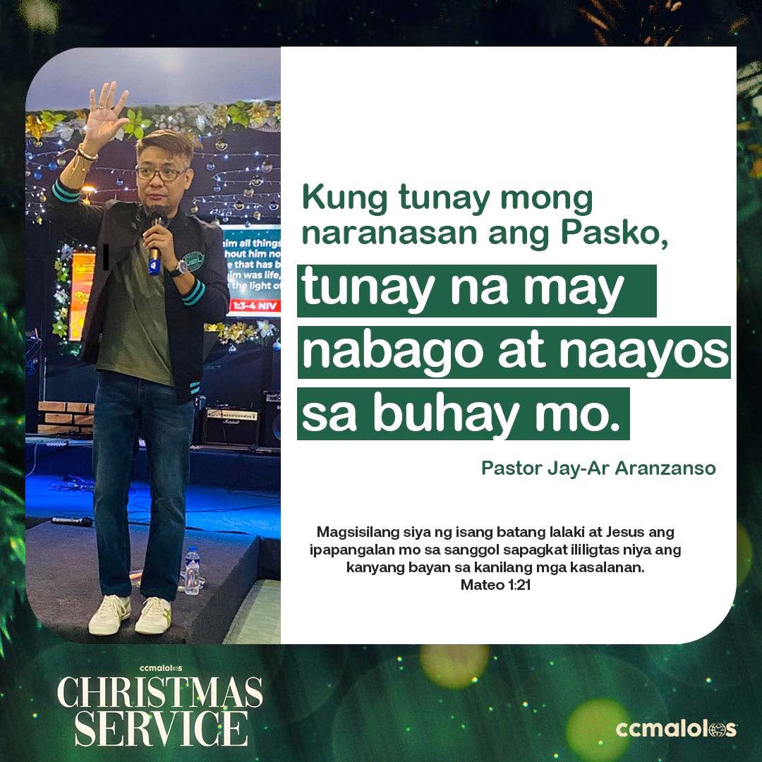 CHRISTIAN - Ang tunay na Pasko ay ang pagdiriwang ng kapanganakan ng ...