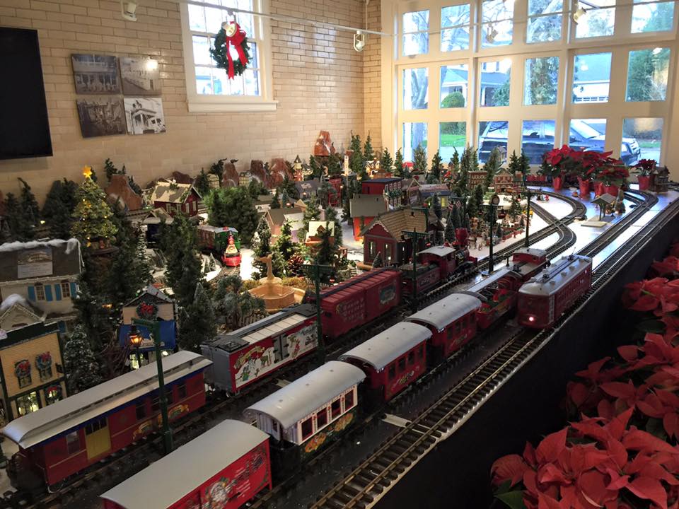 The Annual Christmas Train Village is... - Visit Spring Lake