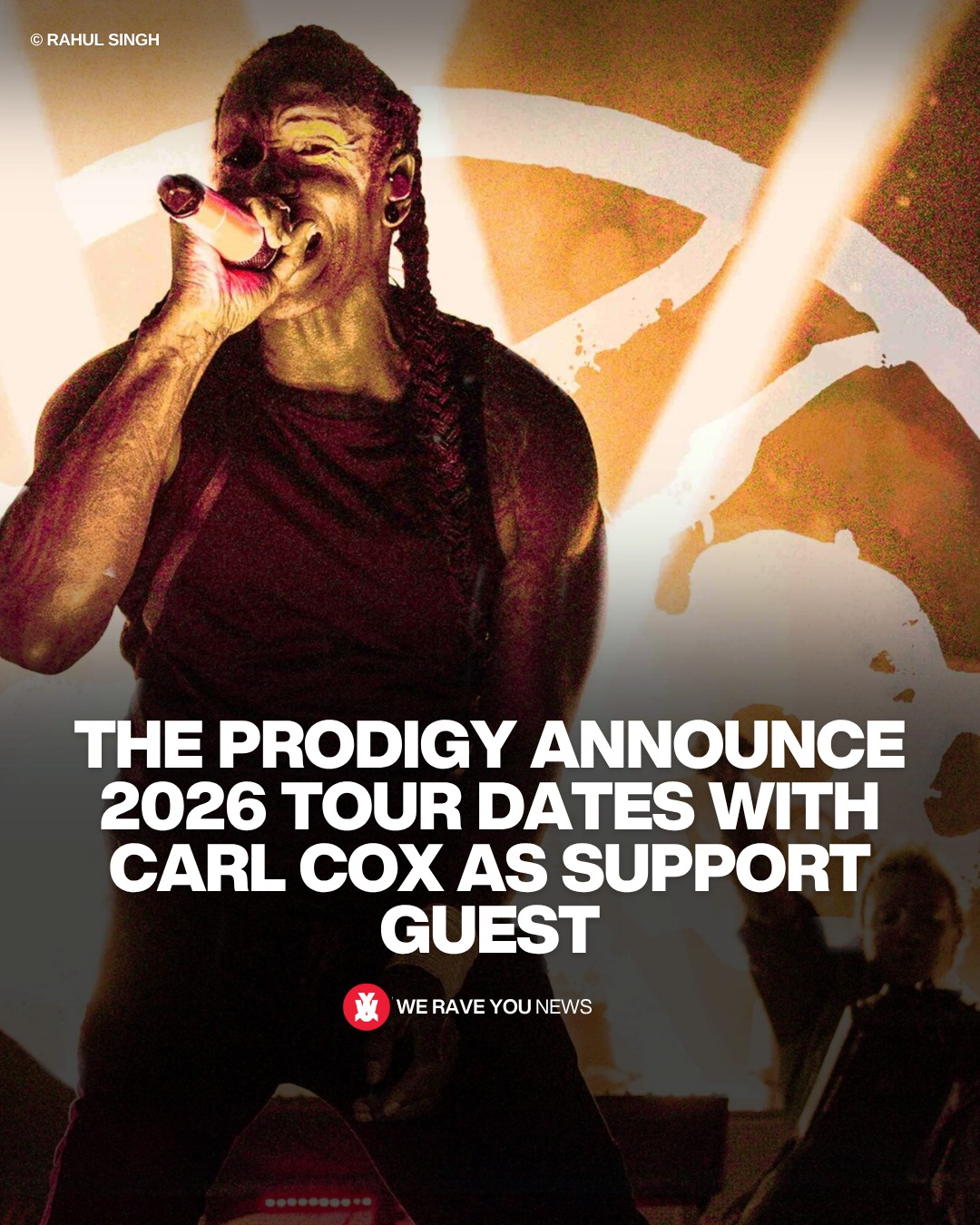 We - The Prodigy enlist Carl Cox for their 2026 tour 🎸 Full story 👉 ...