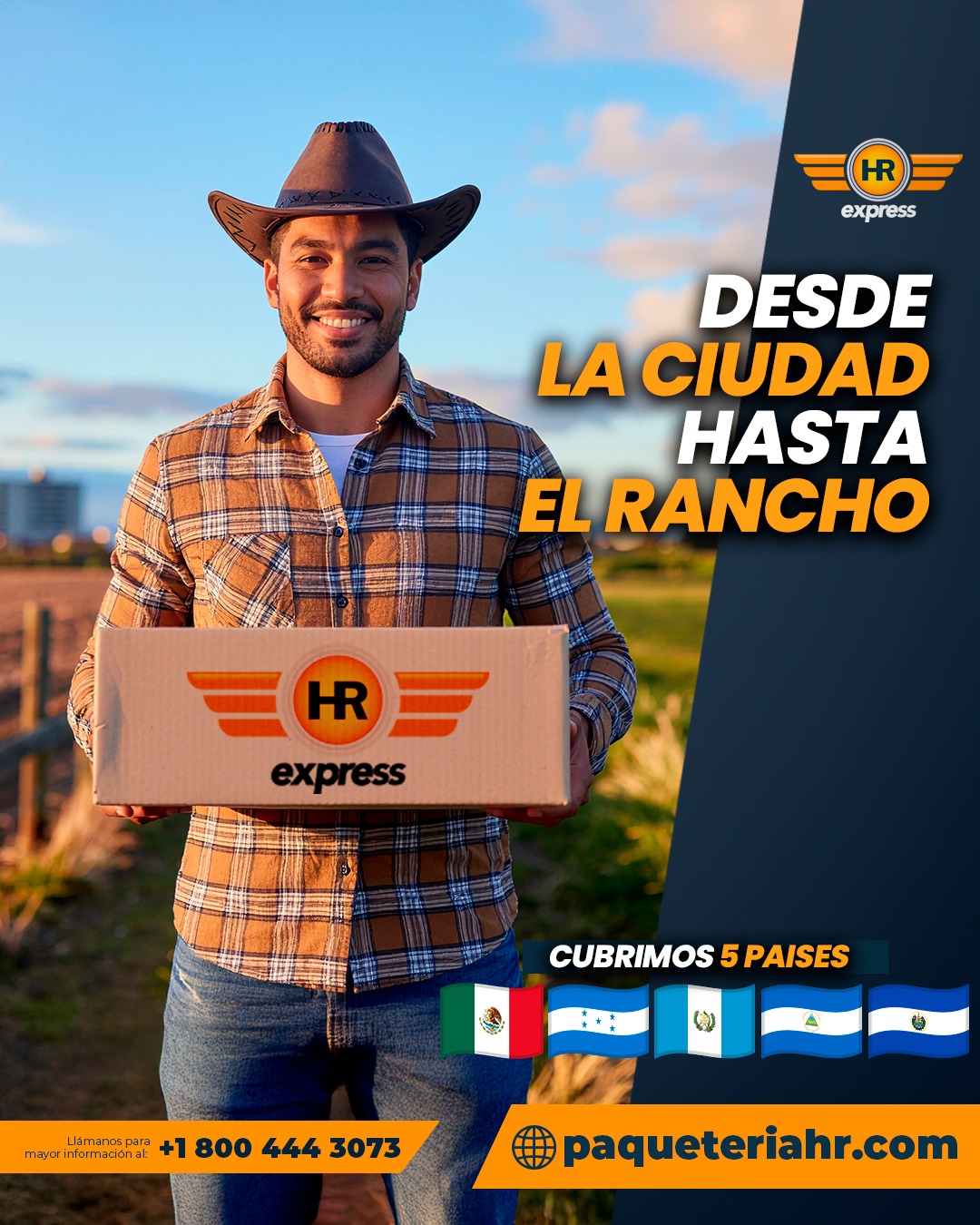 Paquetería HR Express Inc... - Paquetería HR Express Inc