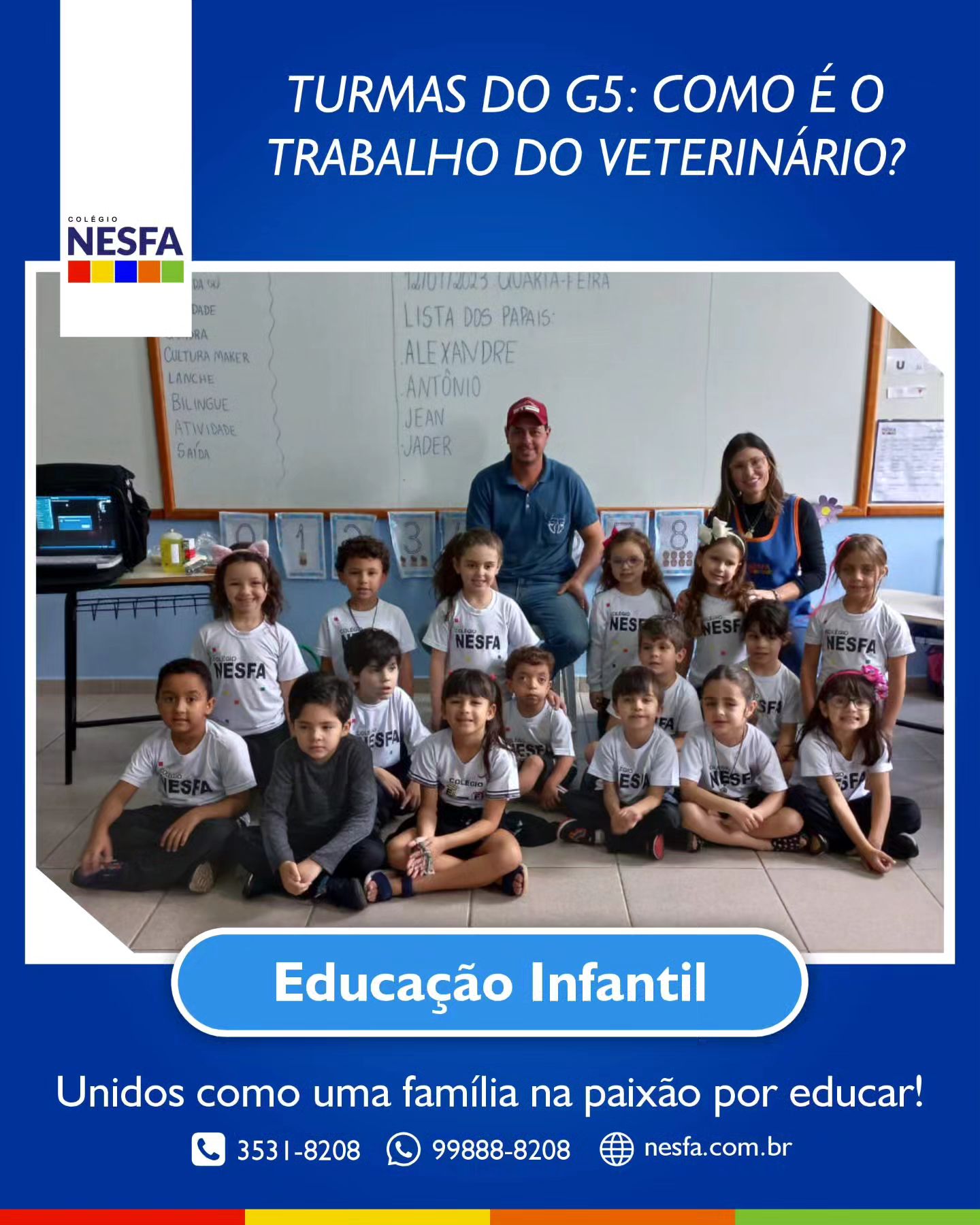 Colégio NESFA - 🌟 Durante este bimestre na Educação...