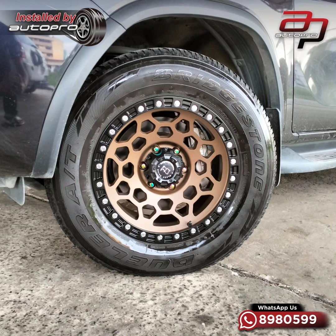 Toyota Fortuner fitted with new 17... - Autopro Tyres Company