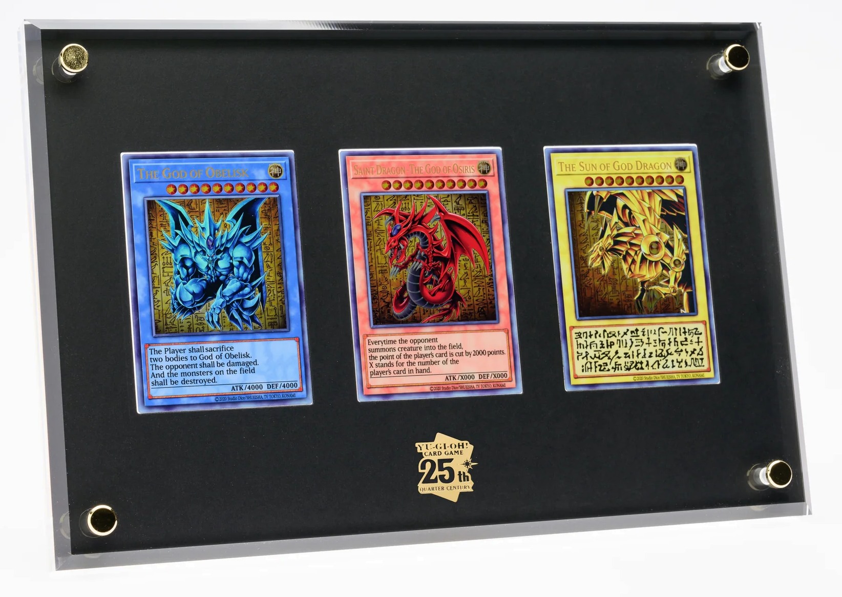 original god cards yugioh Yu Gi Oh Legendary Collection Ultra Rare Card Set of 3 Egyptian God Slifer, Obelisk Ra (Limited Edition) Ultra Rare Version : Toys & Games Egyptian God | Yu-Gi-Oh! Wiki