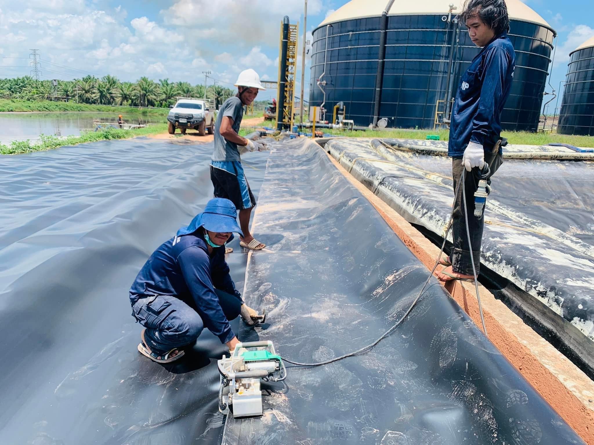#รับพนักงา... - NP Engineering Sale and Service รับปูบ่อพักน้ำ