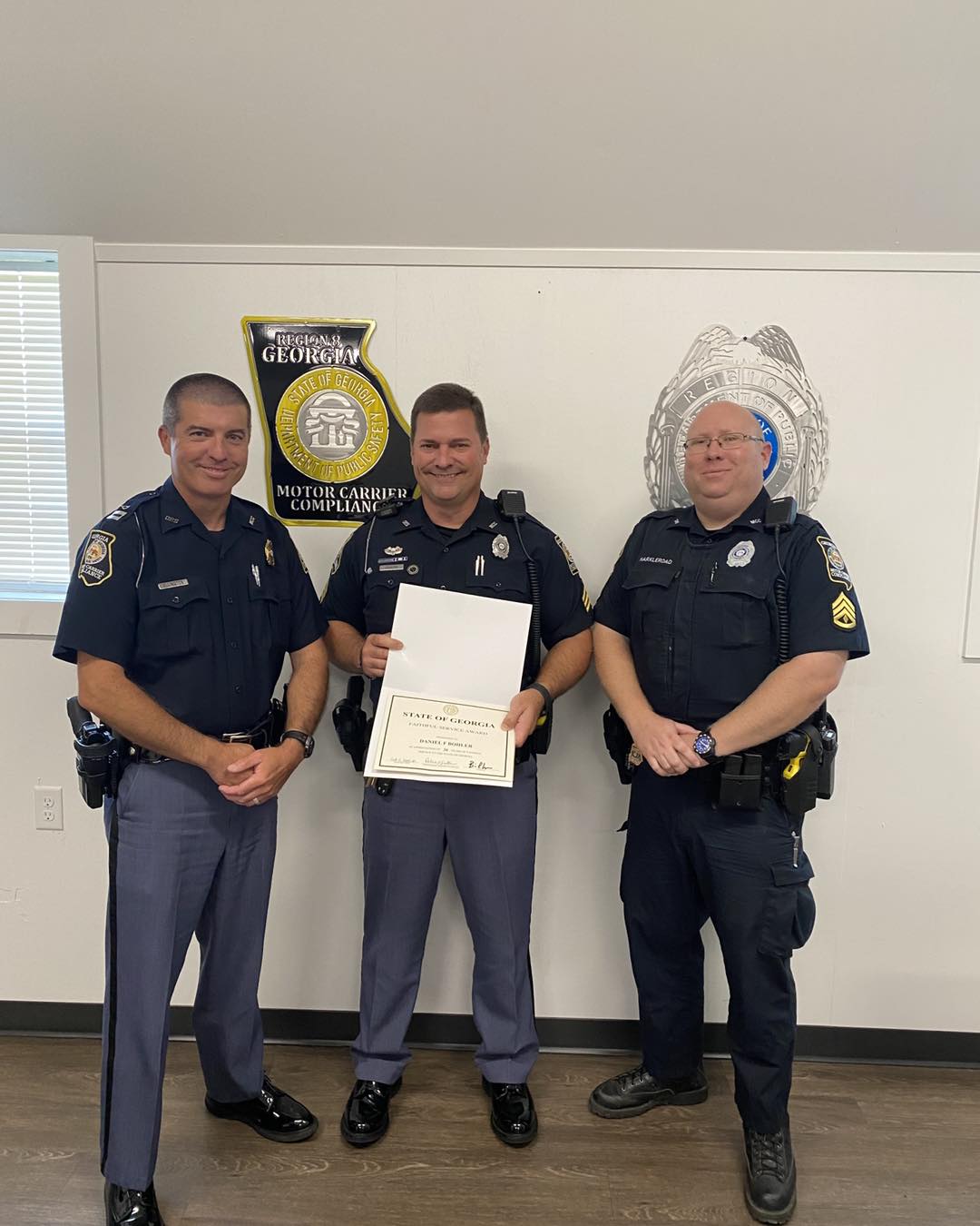 Congratulations to... - Georgia Department of Public Safety
