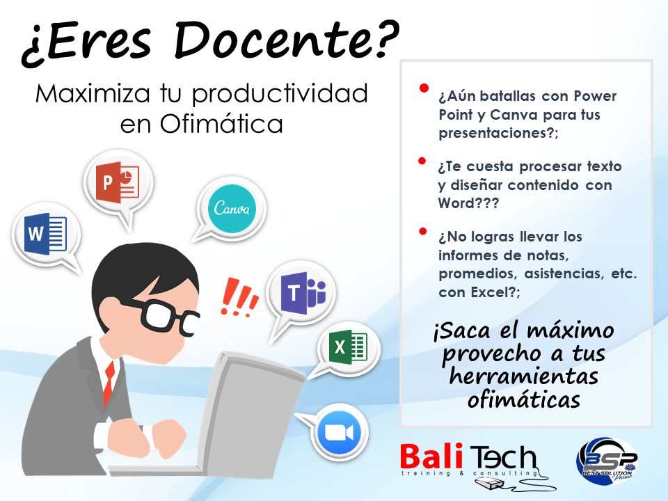 BaliTech - ¿Eres docente y te interesa incrementar tus... | Facebook