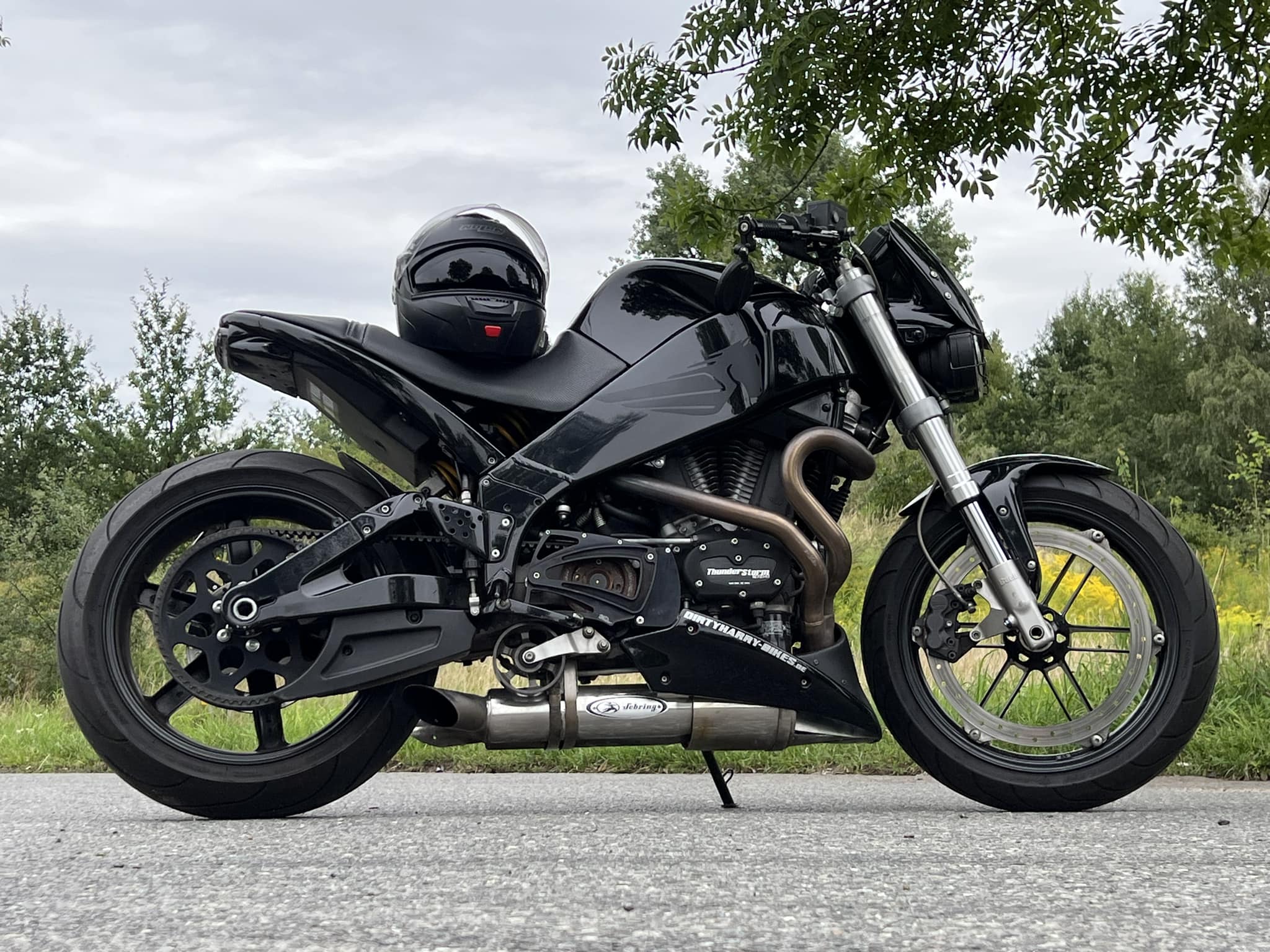 Found on the net! 🏍 A Buell is always a Buell, even more reckless