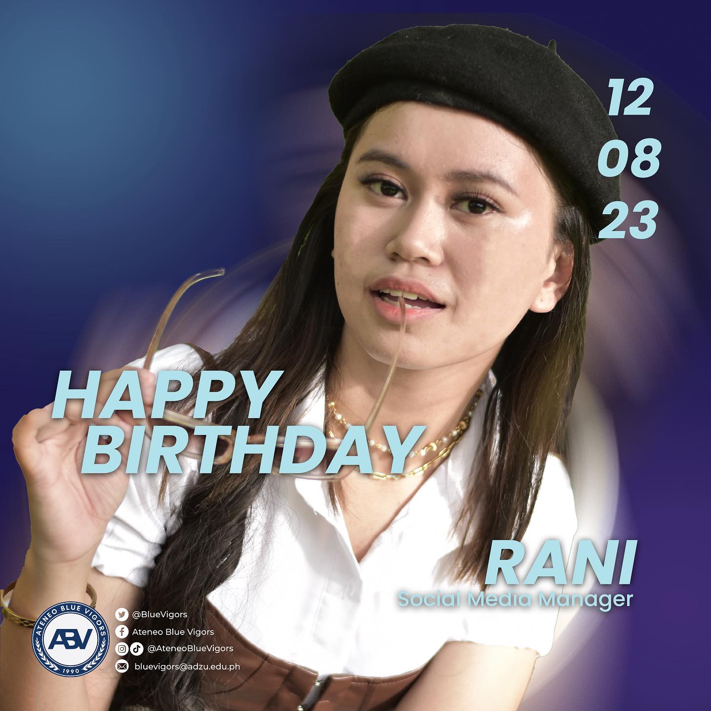 Ateneo - HAPPY RANI DAY! 💙 Wishing the most incredible birthday to our ...