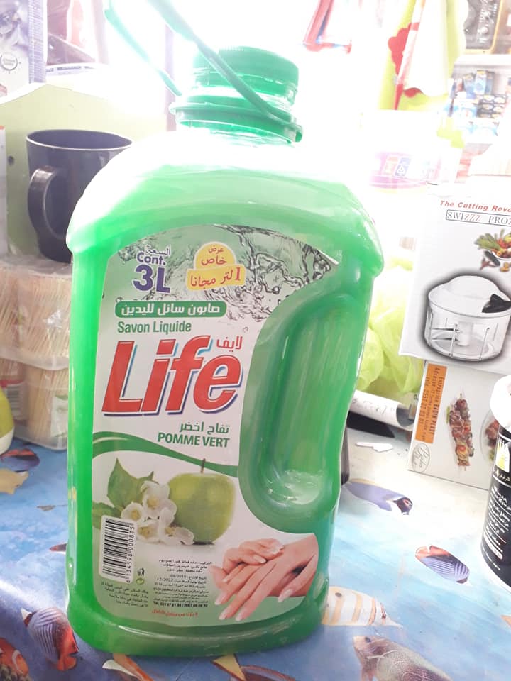 Life سائل غسيل الايدي ب 3 لتر ب 25 الف فقط محل بن طيار طريق سونتاكس مقابل طبيب العيون ريقط و مديرية شؤون Ben Tayar Menage لمستلزمات الاواني المنزلية والبلاستيكية و مواد التنظيف Facebook
