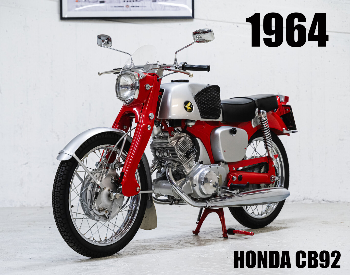 1962 Honda CB92<125> 1962 Honda CB72. <250>