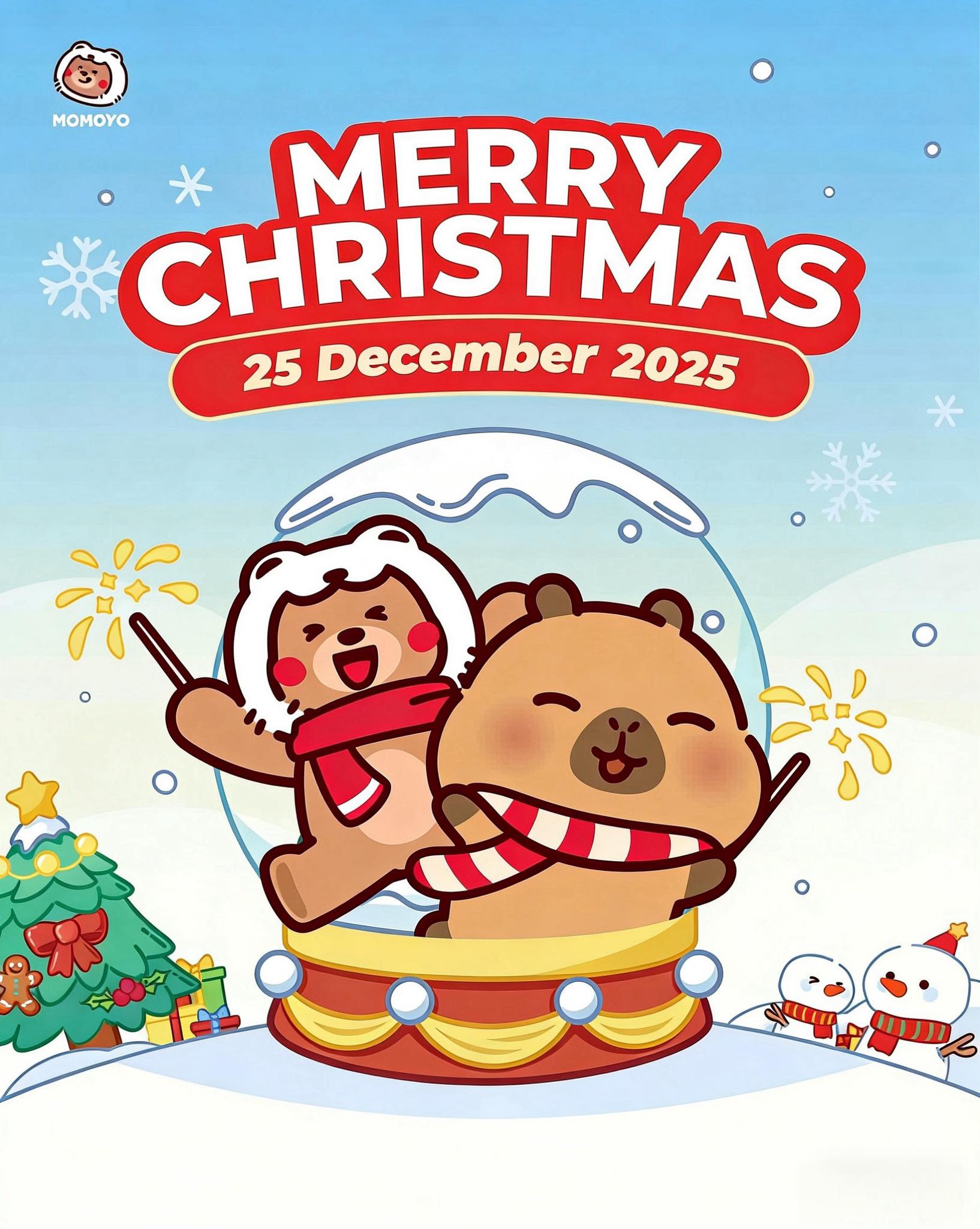 Momoyo - Merry Christmas！Christmas just got sweeter at Momoyo! 🎄🤎 Meet ...