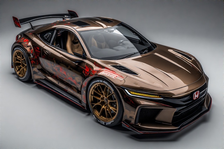 AI automotive art | 2027 Honda CRZ/Del Sol Si-R Type R Prototype | Facebook