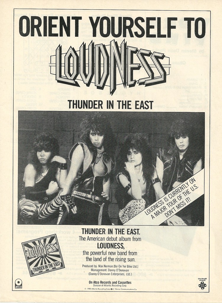 Loudness - Thunder in the east (1985)